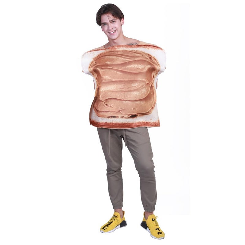 EraSpooky Couples Peanut Butter and Jelly Costume Halloween Party Funny Food Fancy Dress - Image 4